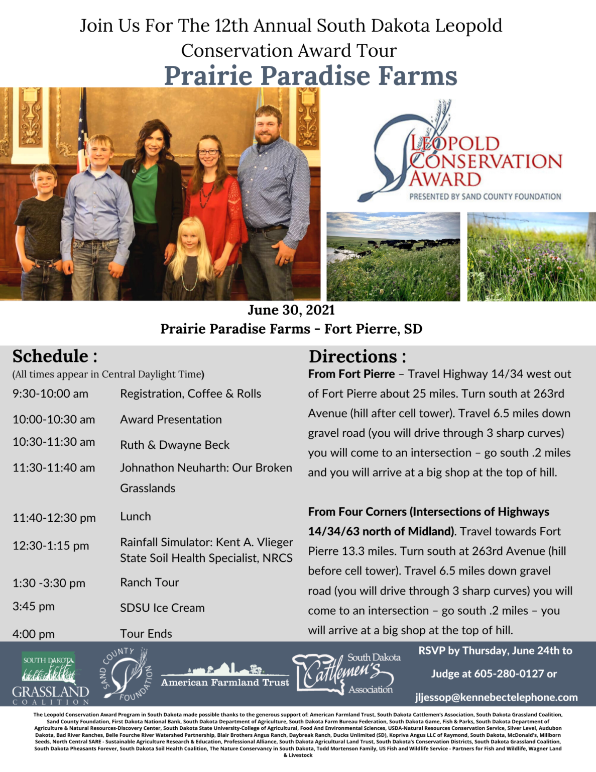 Events South Dakota Grassland Coalition