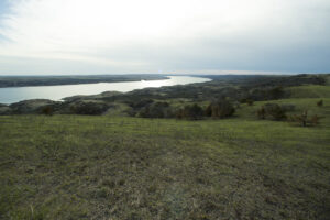 Expansive view of the Missouri River